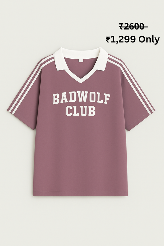 BADWOLF CLUB RETRO VARSITY OVERSIZE (ONION)
