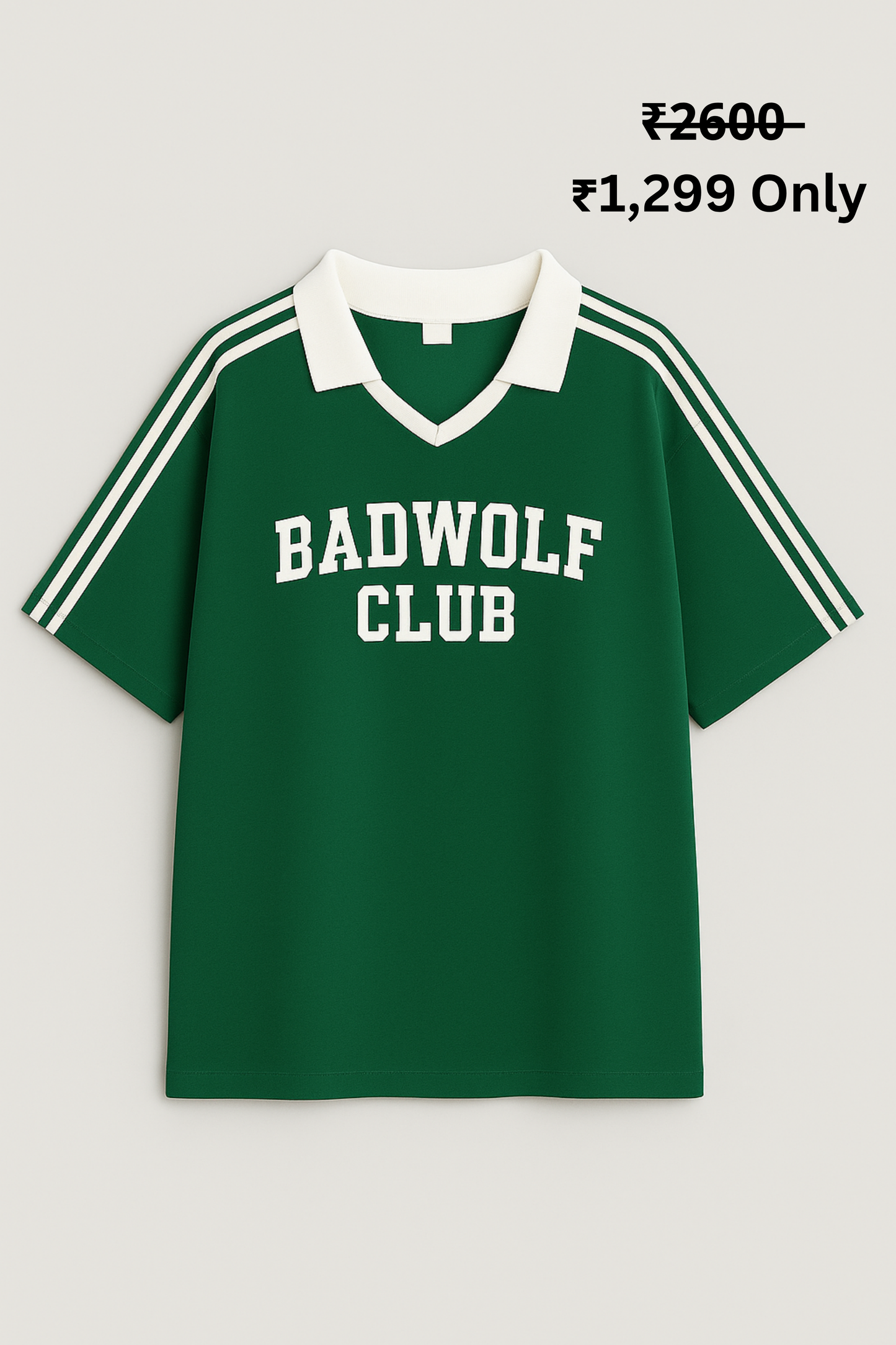 BADWOLF CLUB RETRO VARSITY OVERSIZE (GREEN)