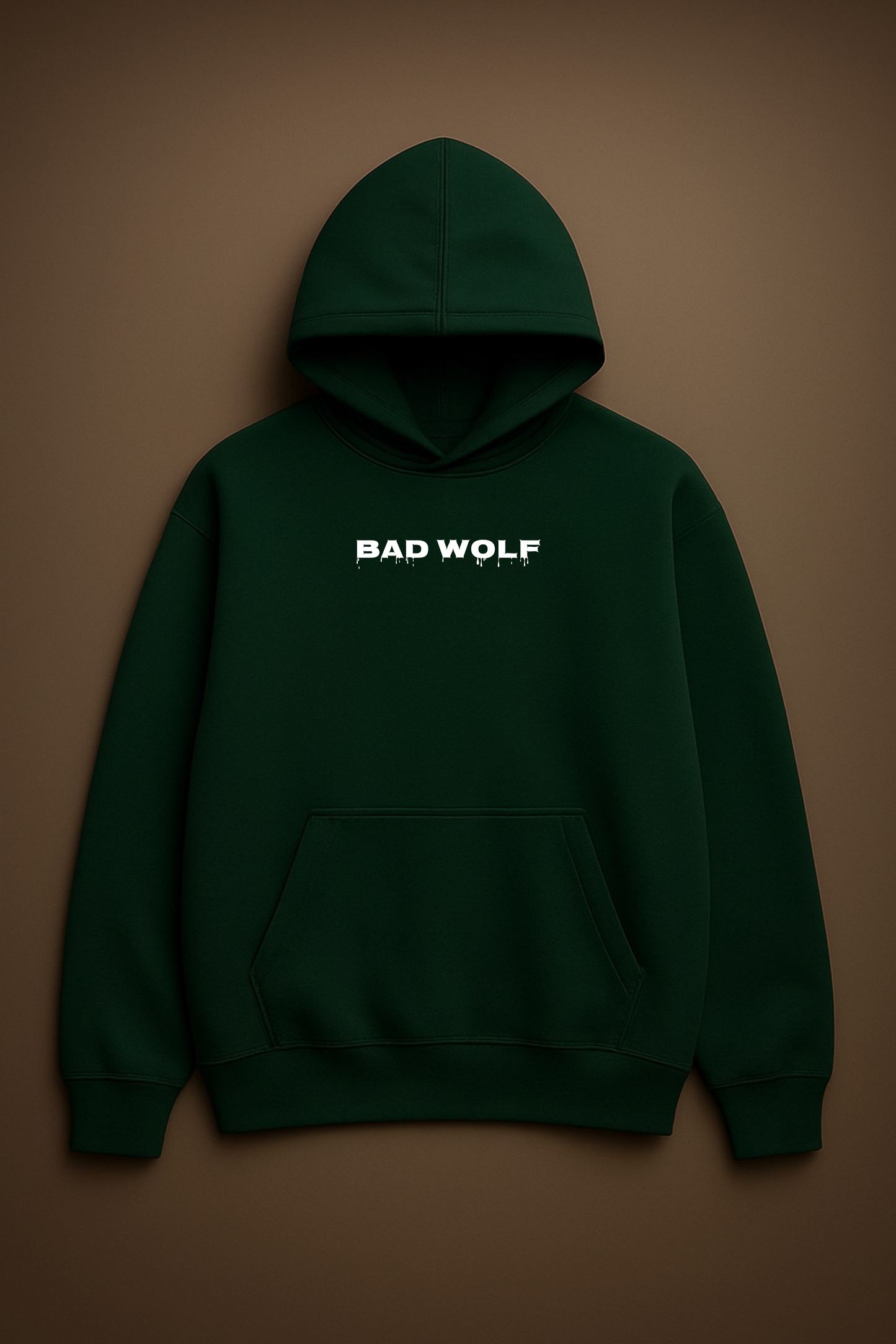 PREMIUM BOTTLE GREEN OVERSIZE STREETWEAR POP HOODIE