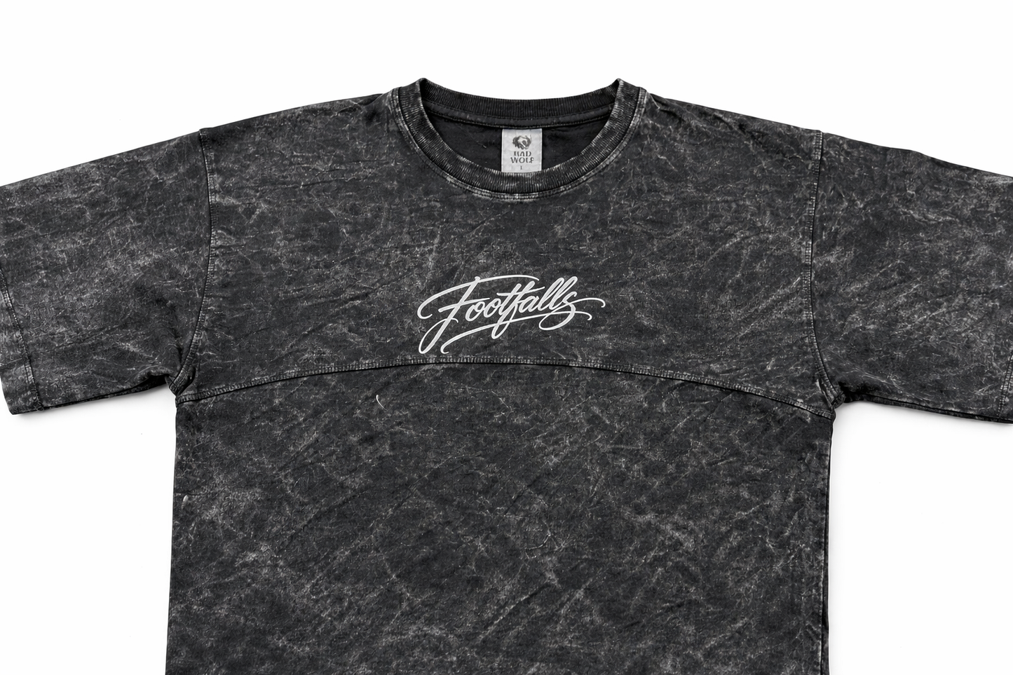 PREMIUM BAGY OVERSIZE ACID WASH (BLACK) FOOTFALLS