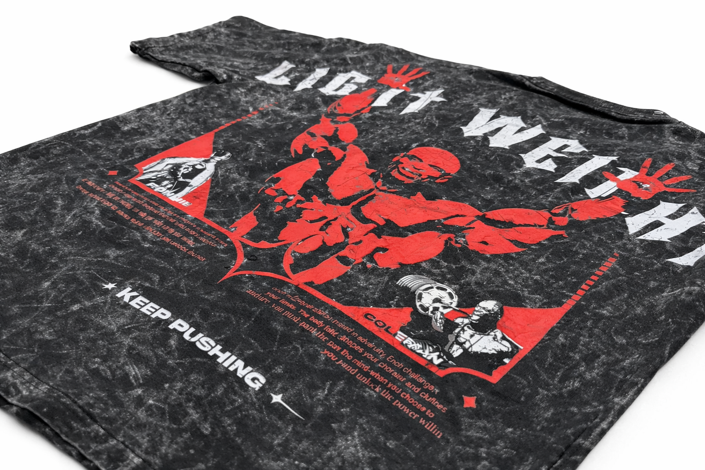 PREMIUM BOXY OVERSIZE ACID WASH T-SHIRT (black)....roonie