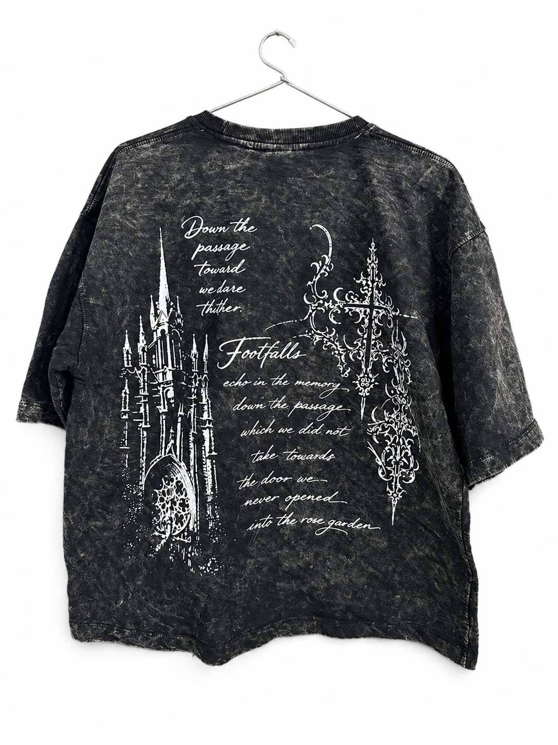 PREMIUM BAGY OVERSIZE ACID WASH (BLACK) FOOTFALLS