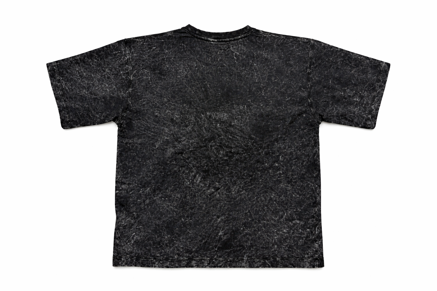 PREMIUM BOXY OVERSIZE ACID WASH (BLACK)....SPEED.....