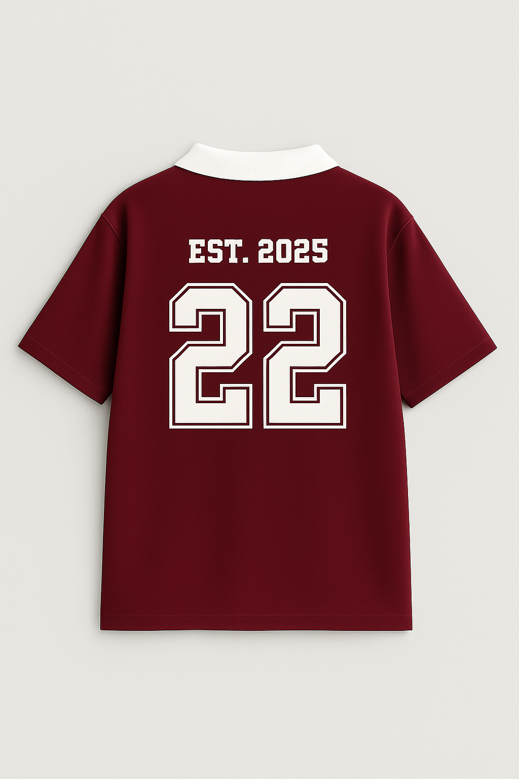 BADWOLF CLUB RETRO VARSITY OVERSIZE (MEHROON)