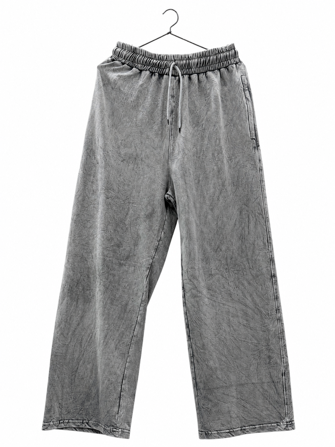 PREMIUM ACID WASHED BEGGY LOWERS (GREY)