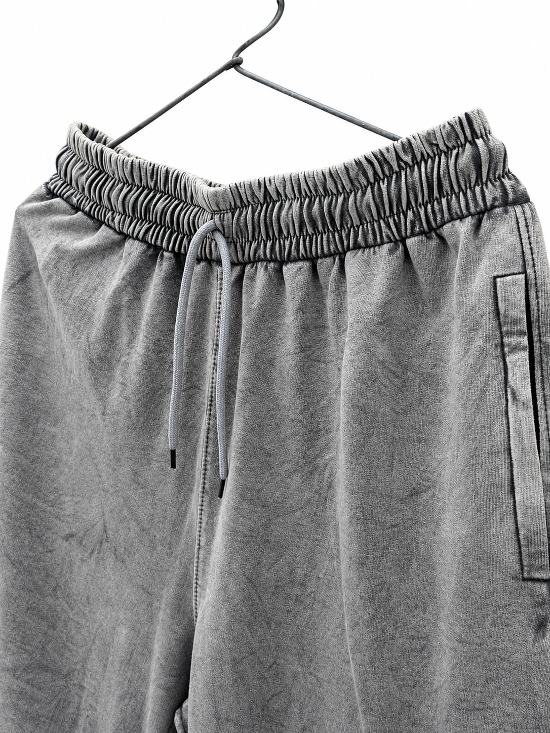 PREMIUM ACID WASHED BEGGY LOWERS (GREY)