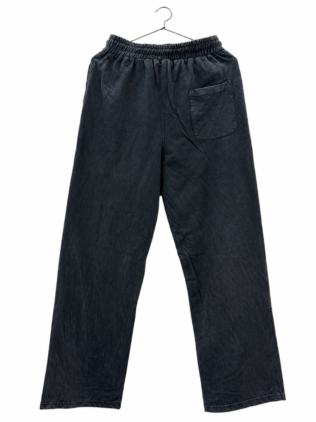 PREMIUM ACID WASHED  BEGGY LOWERS (BLACK)