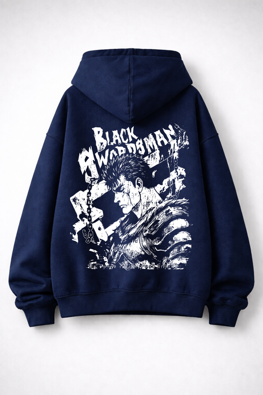 BERSERKA ERA HOODIE(NAVY BLUE)
