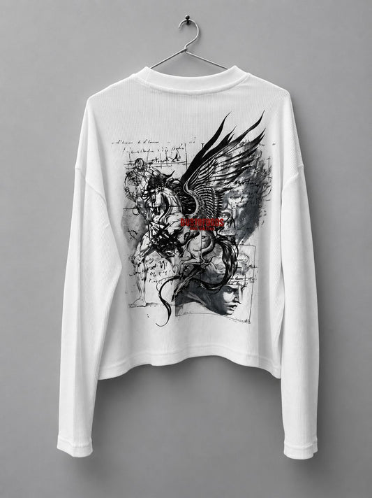 PREMIUM OVERSIZED LONG SLEEVE T-SHIRT (BOXY FIT)