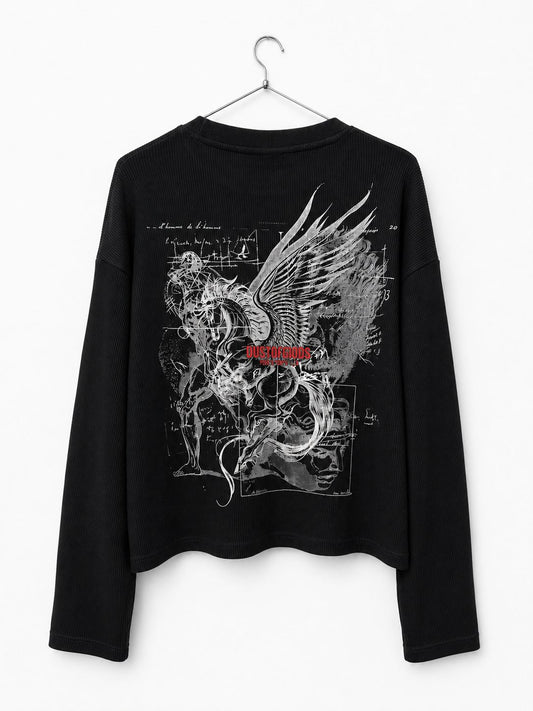 OVERSIZED LONG SLEEVE T-SHIRT (BOXY FIT)