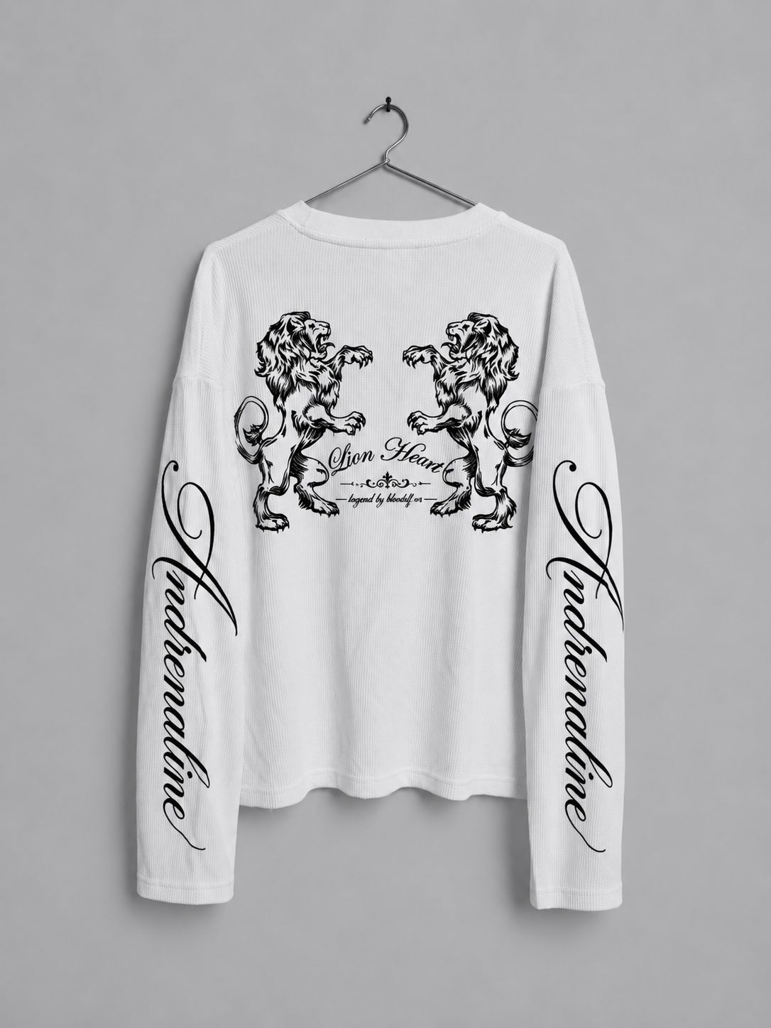 OVERSIZED HENLEY LONG SLEEVE T-SHIRT (BOXY FIT)