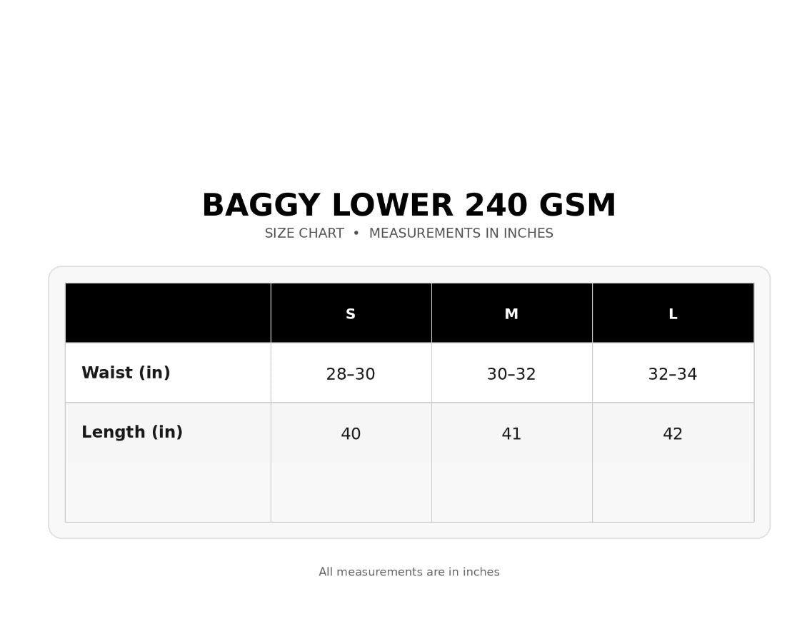 PREMIUM ACID WASHED BEGGY LOWERS (GREY)