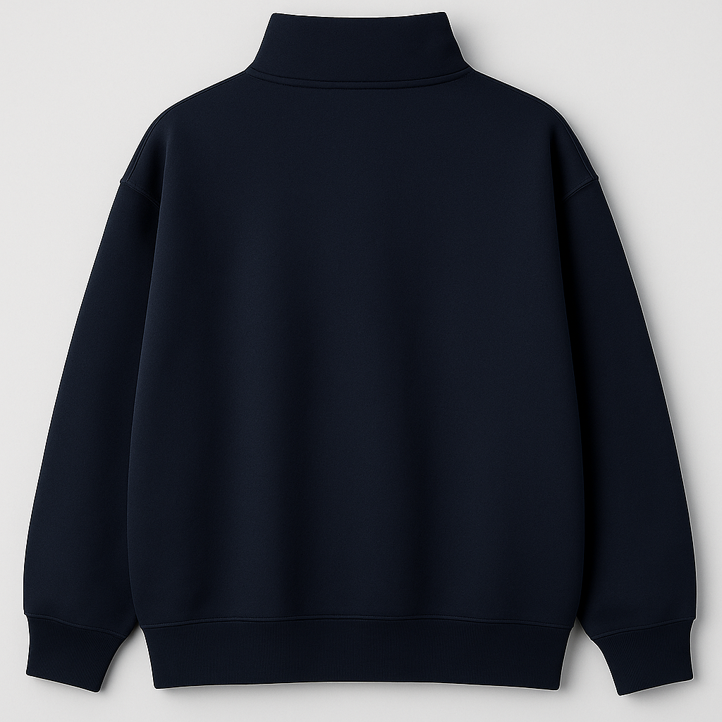 PREMIUM 380 GSM (NAVY BLUE) QUARTER ZIP